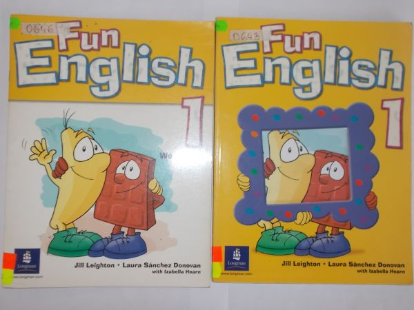 Leighton Jill,    - Fun English 1 Workbook (2 książki)