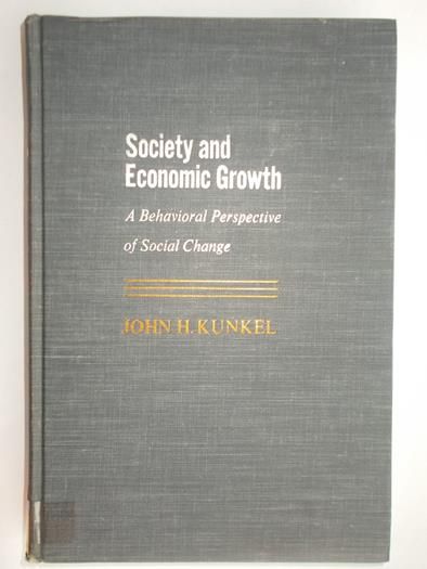 Society and Economic Growth