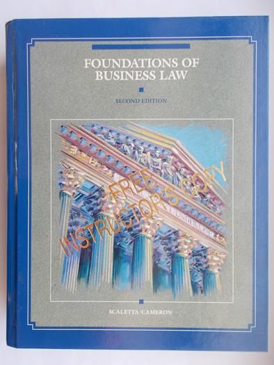 Jr. - Foundations of Business Law