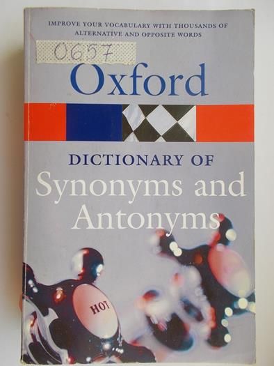 Synonyms and Antonyms