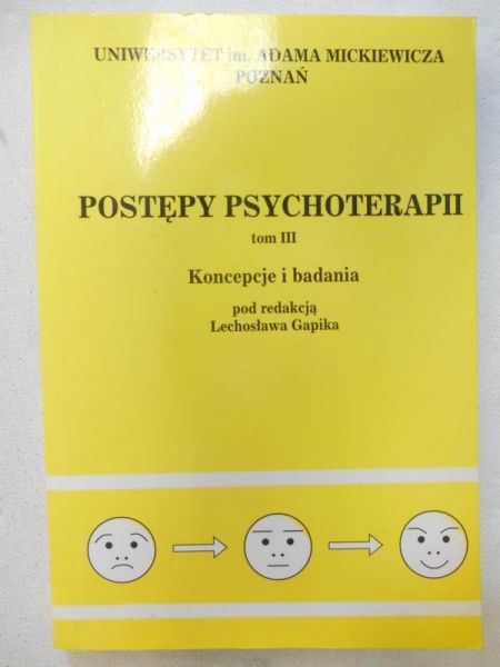 Postępy psychoterapii, tom III