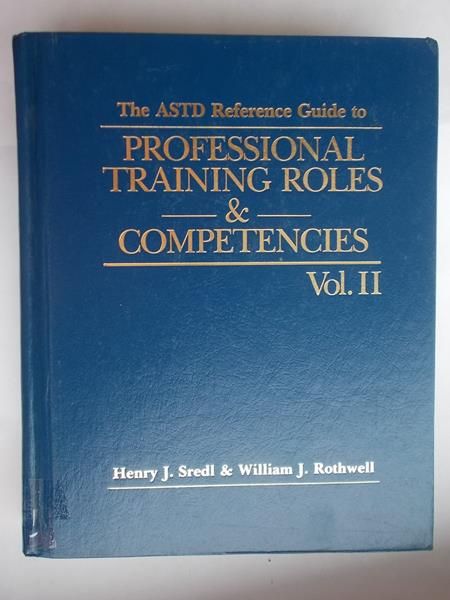 Professional Training Roles&Competencies. Vol. II