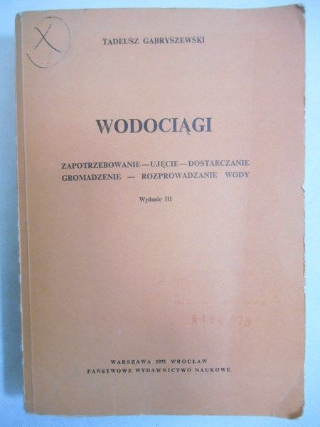 Gabryszewski Tadeusz - Wodociągi