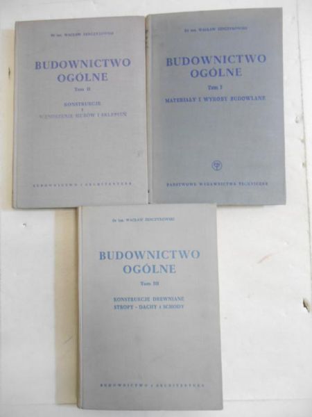 Budownictwo ogólne Tom I-III