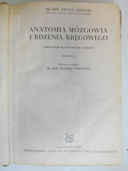 Anatomia mózgowia i rdzenia kręgowego
