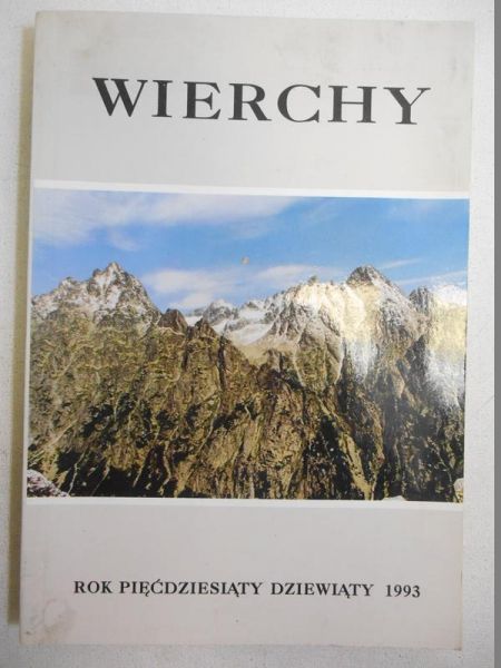 Wierchy. Rok pięćdziesiąty dziewiąty 1993