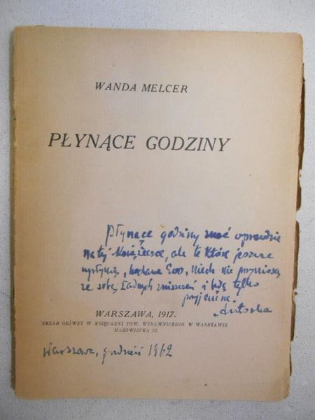 Płynące godziny, 1917 r.