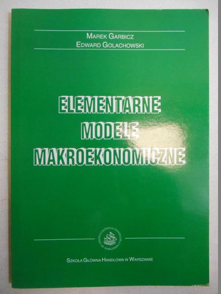 Elementarne modele makroekonomiczne