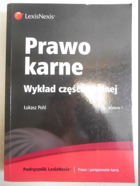 Prawo karne. Wykład części ogólnej