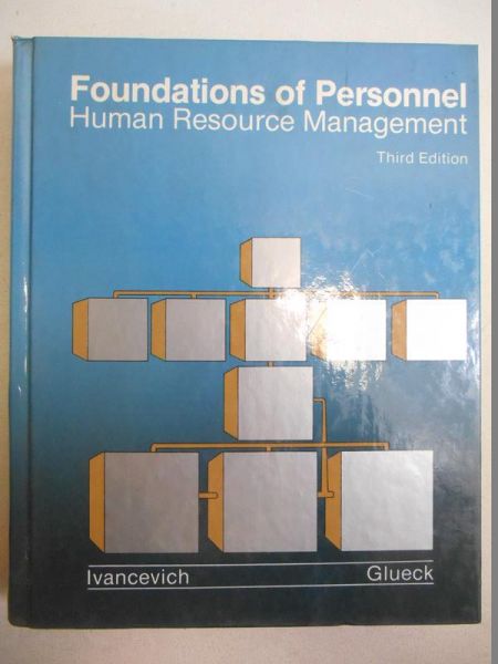 Foundations of Personnel human resource management