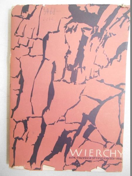 Wierchy. Rok trzydziesty pierwszy 1962