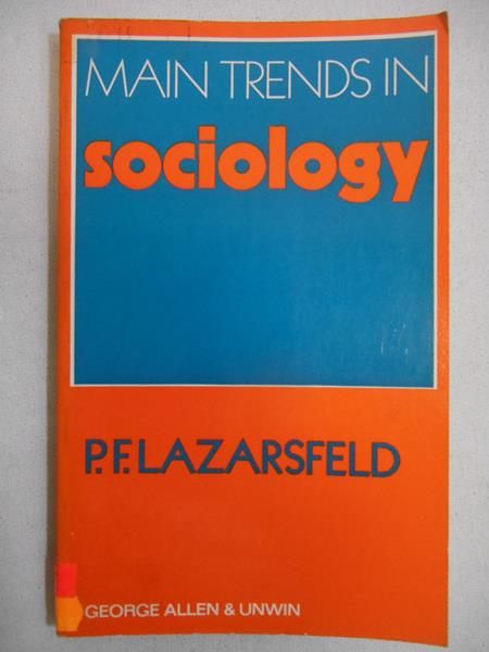 Main trends in sociology