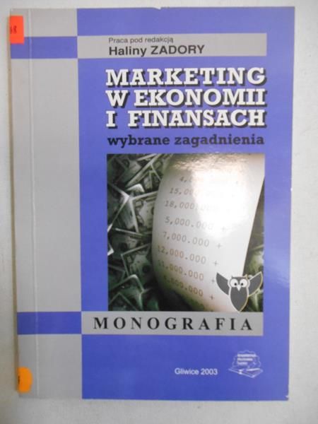 Marketing w ekonomii i finansach