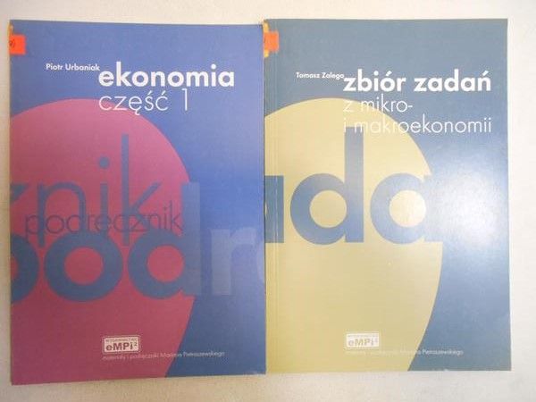 Ekonomia 1, Zbiór zadań z mikro- i makroekonomii