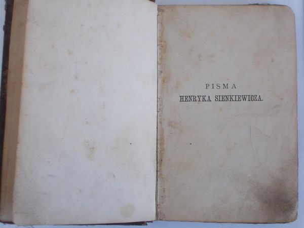Pisma Henryka Sienkiewicza, Tom II, 1880 r.