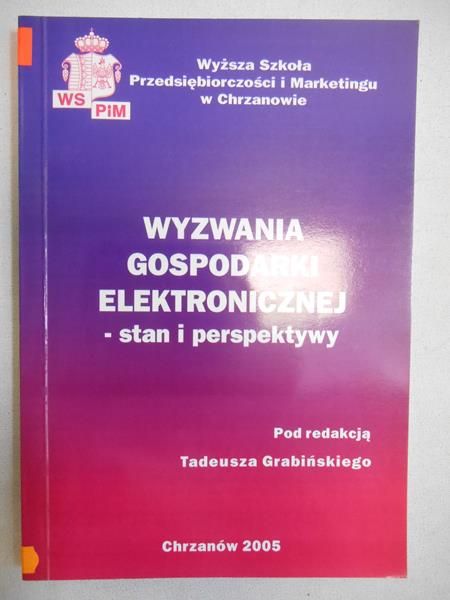 Wyzwania gospodarki elektronicznej - stan i perspektywy