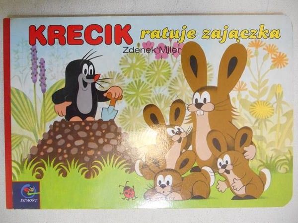 Krecik ratuje zajączka