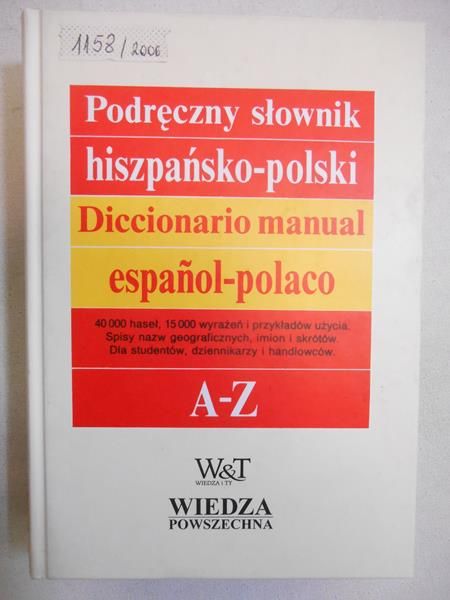 Podręczny słownik hiszpańsko-polski