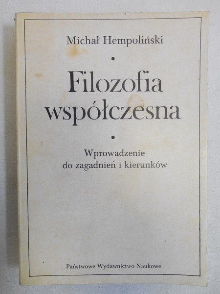 Filozofia współczesna