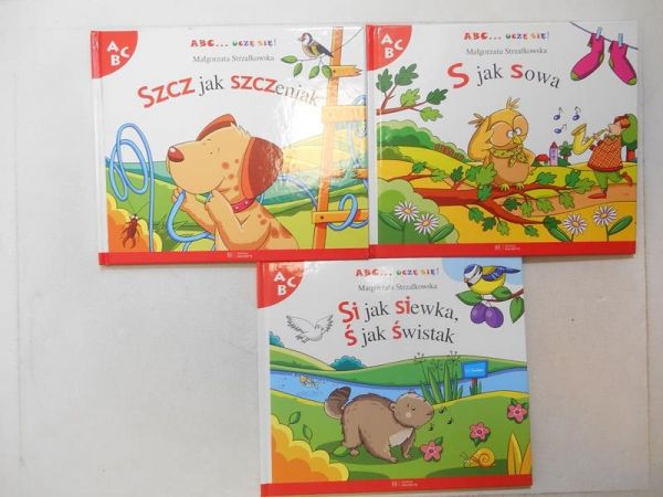 S jak sowa / Szcz jak szczeniak / Si jak siewka, ś jak świstak