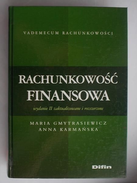 Gmytrasiewicz Maria - Rachunkowość finansowa