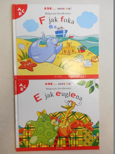 E jak euglena / F jak foka