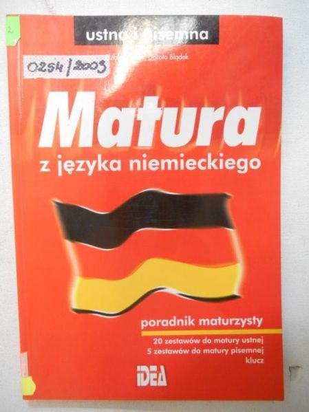 Matura z języka niemieckiego