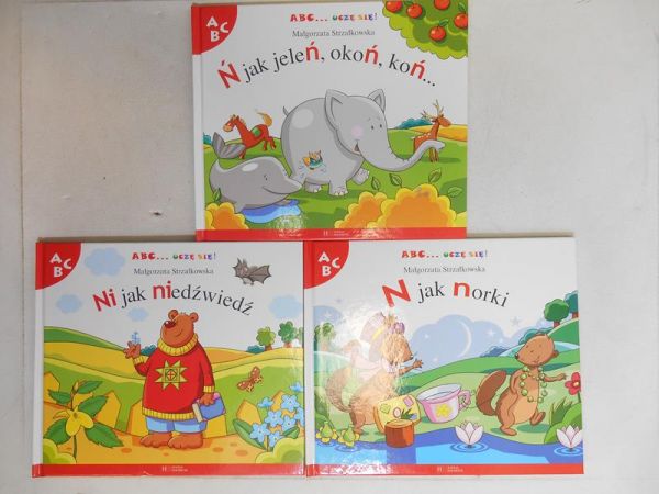 N jak norki / Ni jak niedźwiedź / Ń jak jeleń, okoń, koń...