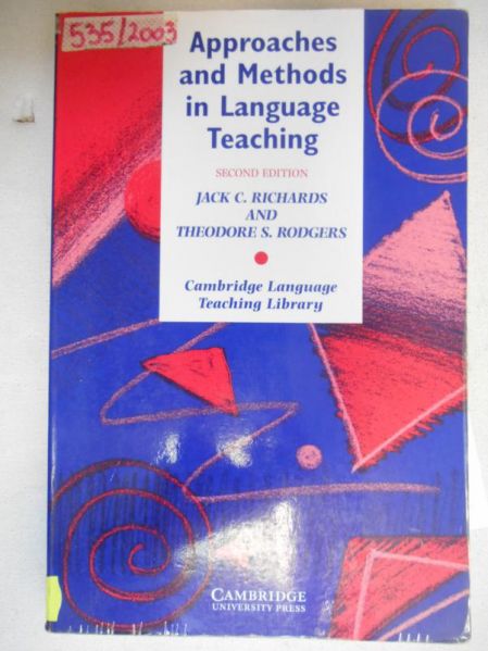Approaches and Methods in Language Teaching