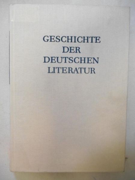 Bottcher Kurt (hrsg.) - Geschichte der Deutschen Literatur, VIII.1