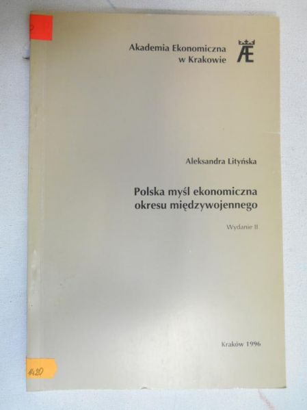 Polska myśl ekonomiczna okresu międzywojennego