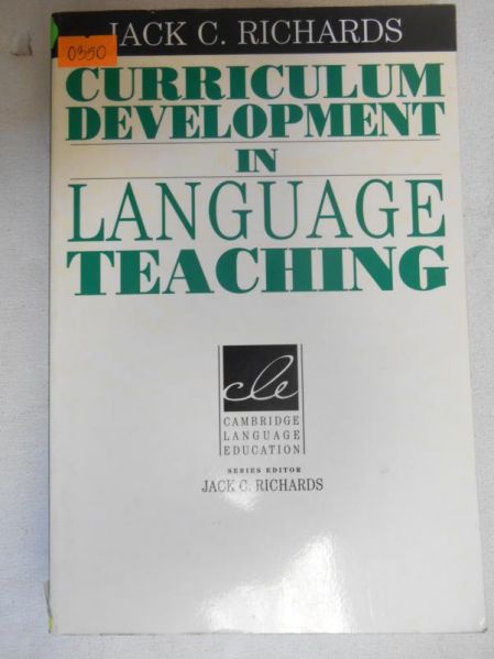 Curriculum development in language teaching