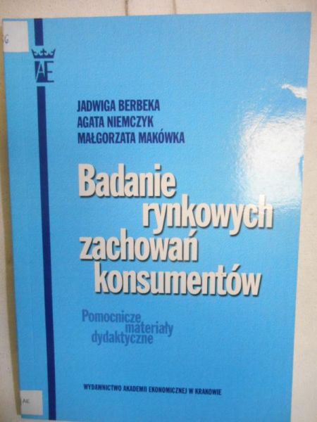 Badanie rynkowych zachowań konsumentów