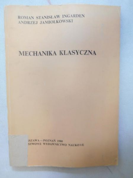 Ingarden Roman - Mechanika Klasyczna