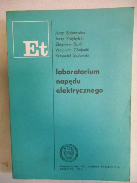 Laboratorium napędu elektrycznego