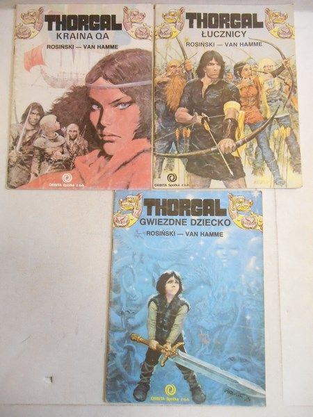 Thorgal. Kraina Qa / Gwiezdne dziecko / Łucznicy