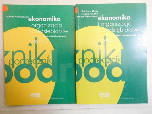 Chudy Stanisław - Ekonomika i organizacja przedsiębiorstw, cz. I-II