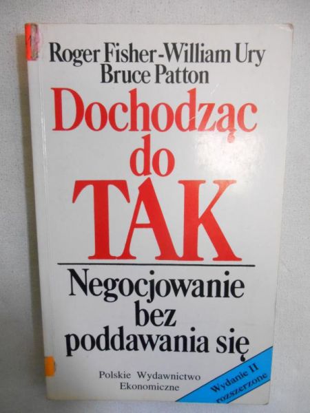 Fisher Roger  - Dochodząc do TAK