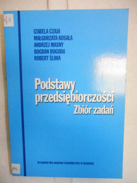 Podstawy przedsiębiorczości. Zbiór zadań
