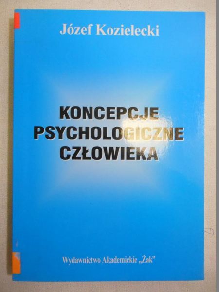 Koncepcje psychologiczne człowieka