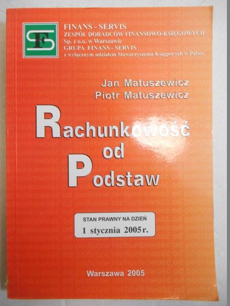 Rachunkowość od podstaw