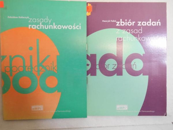 Kołaczyk Z.,Fabiś H. - Zasady rachunkow1871/86/0080ości/Zbiór zadań z zasad rachunkowości