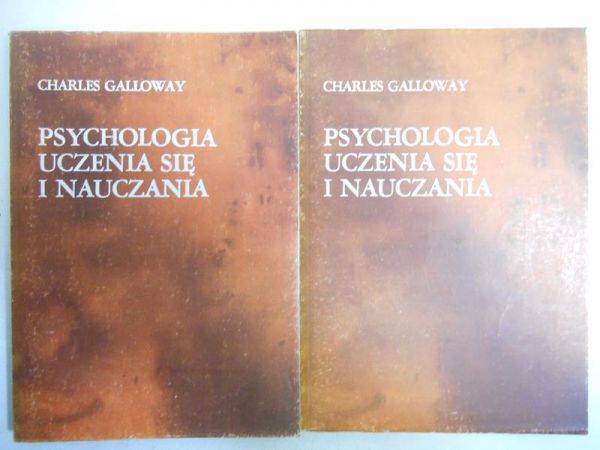 Galloway Charles - Psychologia uczenia się i nauczania