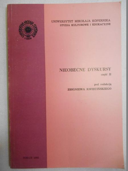 Nieobecne dyskursy cz. II