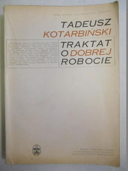 Traktat o dobrej robocie