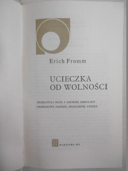Ucieczka od wolności