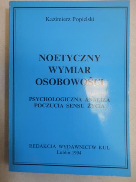 Noetyczny wymiar osobowości