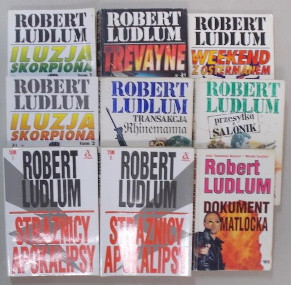 Ludlum Robert- zestaw 9 książek