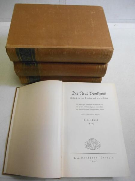 Der Neue Brockhaus, 4 tomy