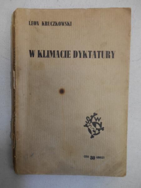 W klimacie dyktatury, 1938 r.